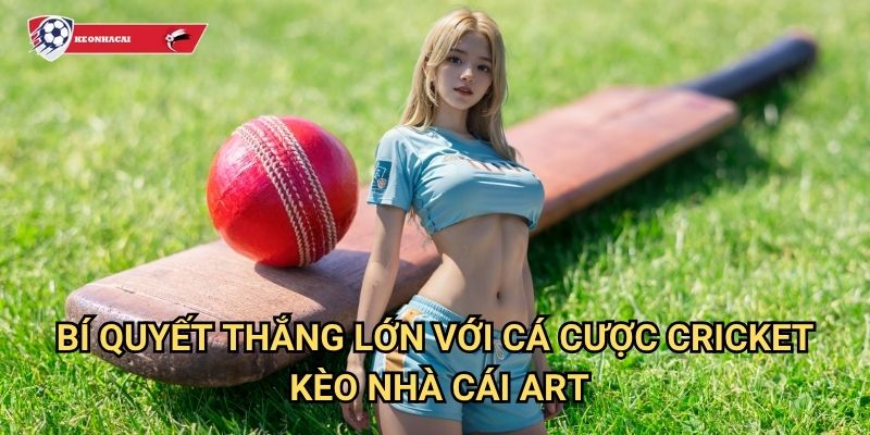 Cá cược Cricket Kèo nhà cái art - Thế giới cá cược cricket đầy kịch tính 3 Bí quyết thắng lớn với cá cược Cricket Kèo nhà cái art