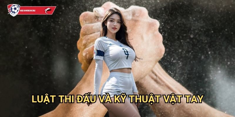 Vật tay Kèo nhà cái art - Môn thể thao sức mạnh với những trận đấu căng thẳng 2 Luật thi đấu và kỹ thuật vật tay